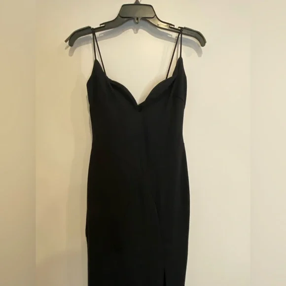 VTG 90s/Y2K Nicole Miller Sexy Black Evening Dress - Picture 7 of 13